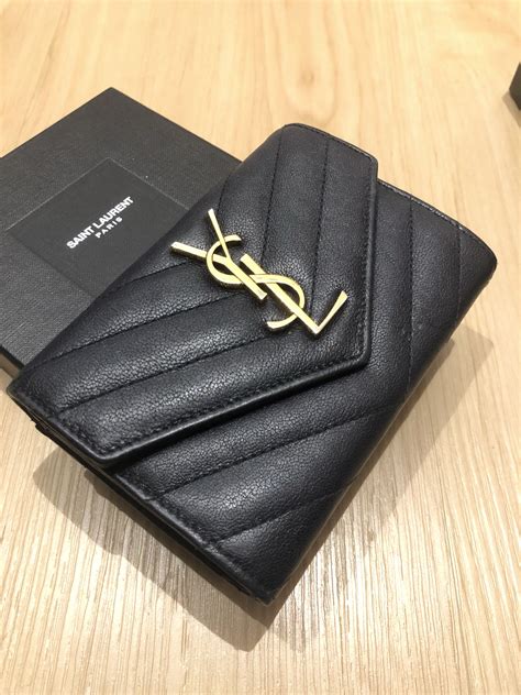 ysl small wallet for women